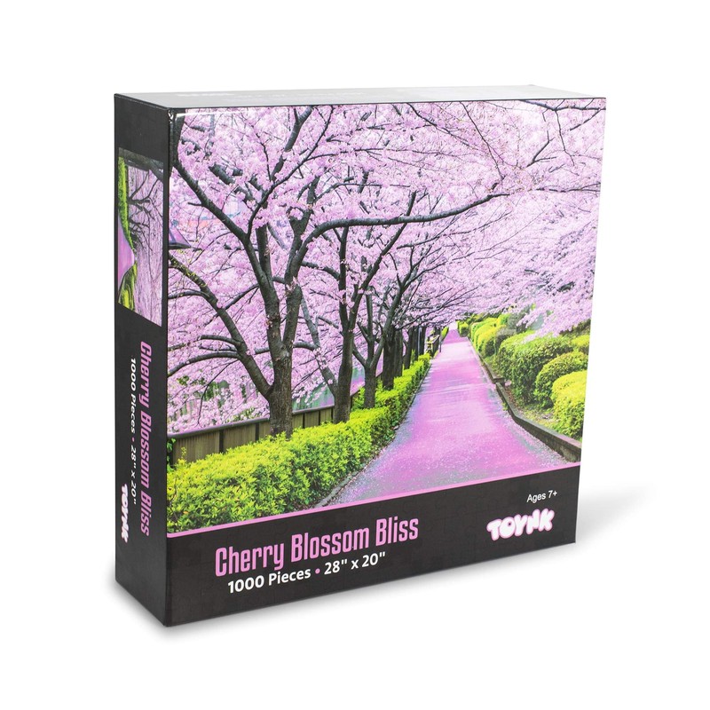 Cherry Blossom Bliss Tokyo Japan Puzzle | 1000 Piece Jigsaw
