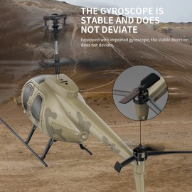 GoolRC RC Helicopter Remote Control Helicopter Toys for Boys 2.4GHz RC Drone Remote Control Plane Gyro Stabilization RC Airplane Altitude Hold Toy Gift for Boys Girls Adults 3 Batteries