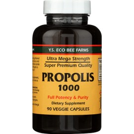 YS BEE FARMS Propolis 1000 MG, 90 CT