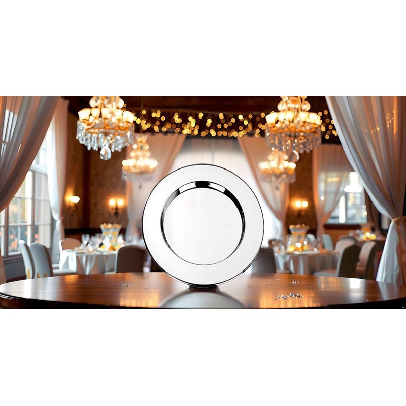 Classic Plate (Diameter 31 cm) | Premium Silver Plated |