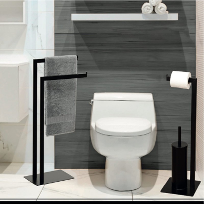 White Round Molded Wood Toilet Seat 17 Inches