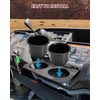 SAUTVS Dash Cup Holder Drink Bottle Holder with Mounting Bracket