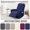 BOYIFEIJIE 1-Seater Armchair Cover, Stretch Chair Covers with Pockets, All-Inclusive