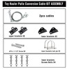 Upgrade Toy Hauler Patio Kit, Conversion Cable Kit for Toy