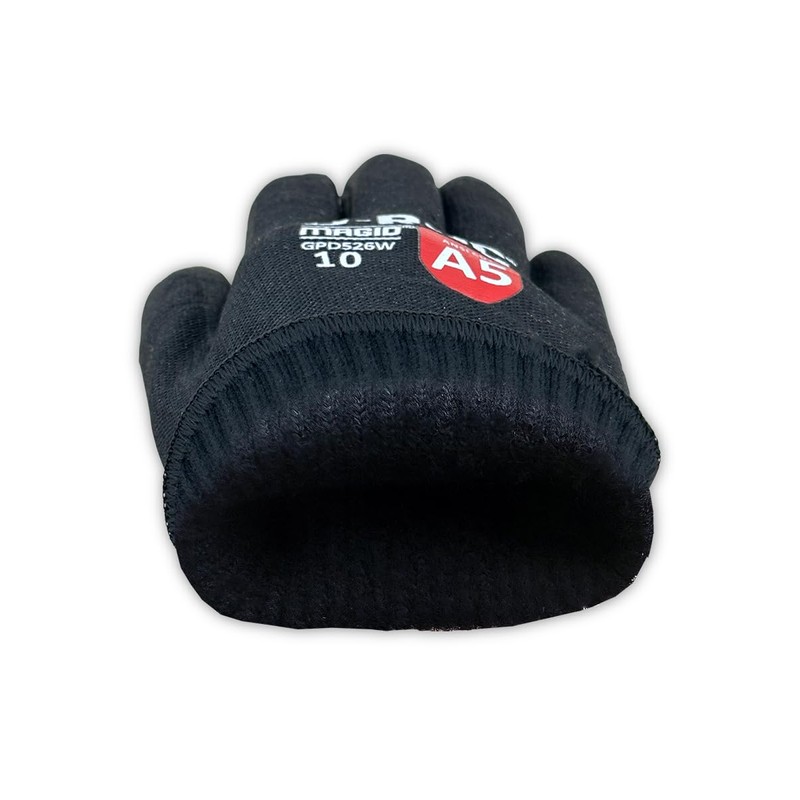 MAGID D-ROC Merino Wool Lined ANSI A5 Winter Work Gloves,