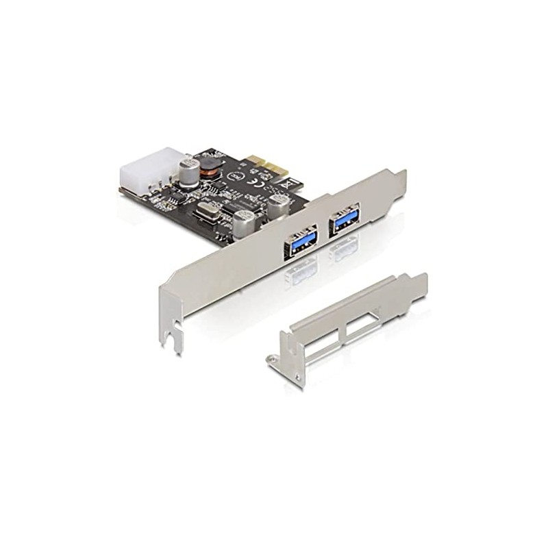 DeLOCK 2 X USB 3.0 PCI Express card - 89243