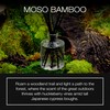 Voluspa Moso Bamboo Scented Reed Diffuser, 3.4 oz, Luxury Bamboo