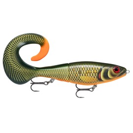 Rapala Unisex Adult X-Rap Otus Fishing Lure Artificial Lure with ABS Body and Soft PVC Fishtail Freshwater Spinning Bait Running Depth 0.5-1m Fishing Lure 17 cm Made in Estonia Scaled Roach, 17 cm /