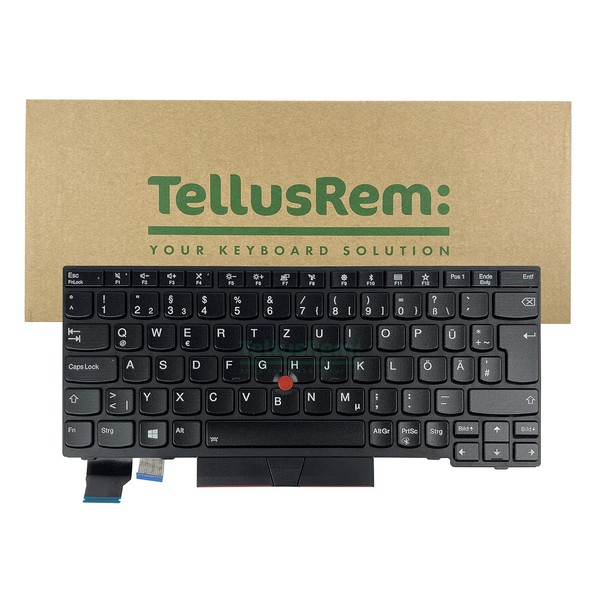 TellusRem Replacement Keyboard German Backlight for Lenovo Thinkpad X280 X390