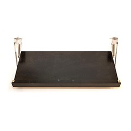 The Drop Block Black Plywood 23 x 10.5 Inch Cookbook Holder