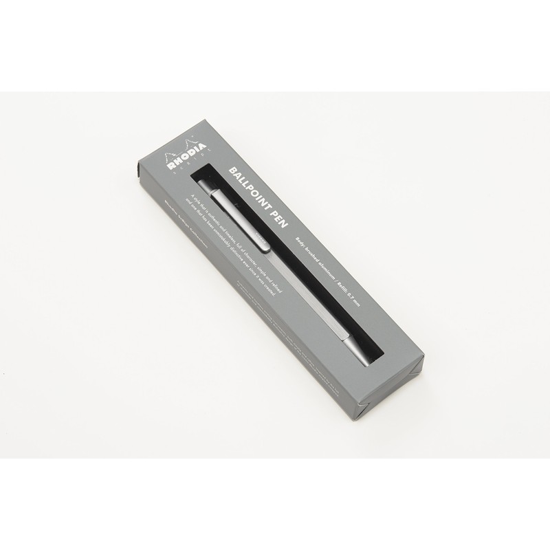 Rodia Script Rollerball Pen, 0.7mm, Hexagonal Axis, Aluminum Body, Hairline