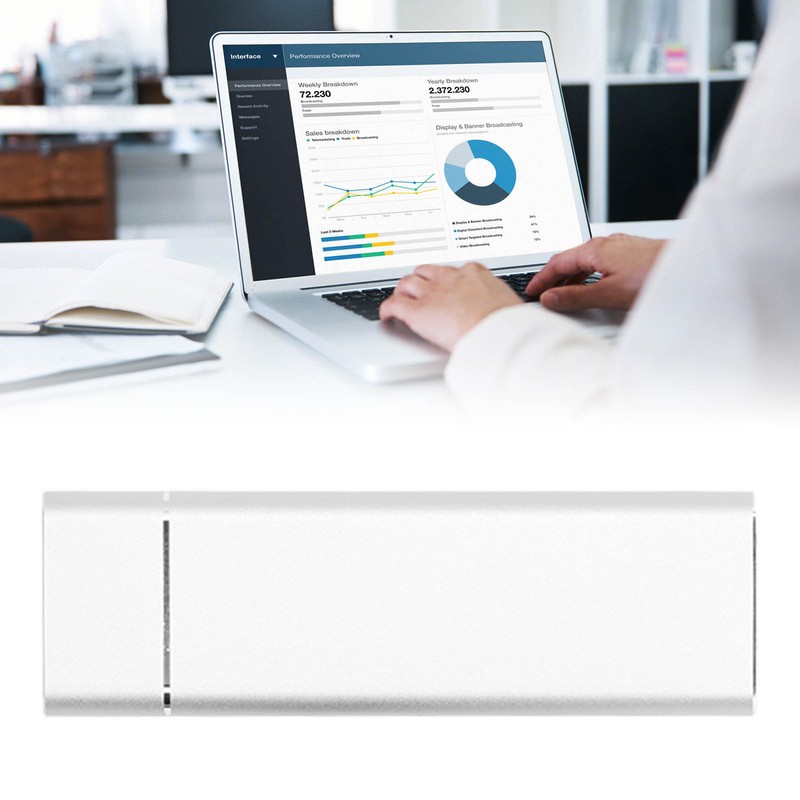 USB C SSD Enclosure M.2 NGFF High Speed Transfer USB3.0