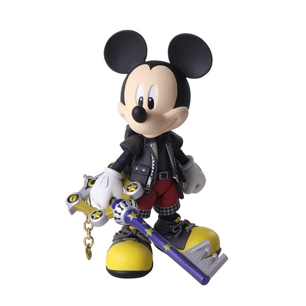 KINGDOM HEARTS III BRING ARTS The King, PVC Pre-Painted Action Figure