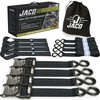 JACO Heavy Duty Ratchet Straps - 1.6 inch x 8