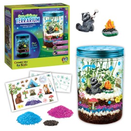Creativity for Kids Grow 'N Glow Terrarium Kit for Kids - Educational Science Kits Ages 6-8+, Kids Gifts for Boys and Girls, Craft and STEM Projects | Creativity for Kids
