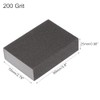 uxcell Sanding Sponge Block, 200 Grit, 99mm x 70mm x