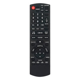 ROLLGAN New N2QAYB000555 Replacement Remote Control Fit For Panasonic Stereo Micro Systems SA-PM04EC-S,EC-S,SA-PM5,SC-PM5,SC-PM02,SC-PM04,SC-PM04EE-S,SA-PM02,SA-PM04,SC-PM04EC-S