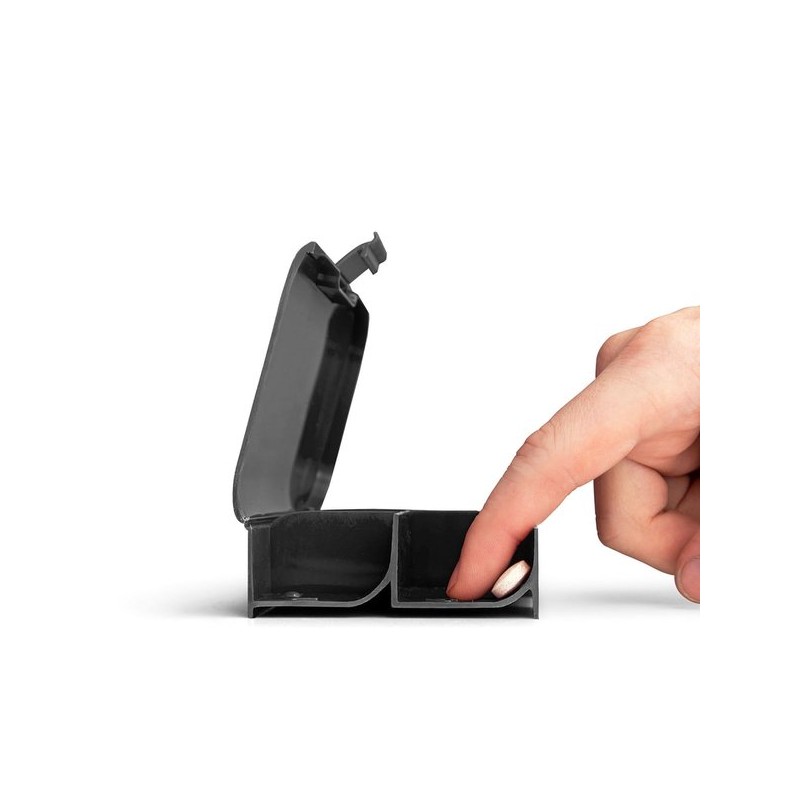 스마트쉐이크™ 필박스 오거나이저, 블랙 - 2팩 Smartshake™ Pillbox Organizer, Black