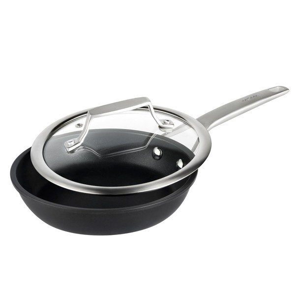 MsMk 7 inch Small Nonstick Frying Pan with Lid, Non