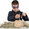 ArtCreativity Dinosaur Excavation Kit for Kids, 5.5” Triceratops Skull Excavating