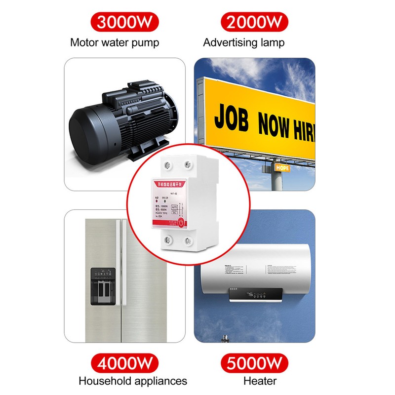 Time Switch Remote Control Wireless Wifi Bluetooth Remote Relay Switch