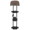 G5 Outdoors Head-Loc Air Quiet Low-Profile 4-Arrow Archery Quiver with Exo-Flex Hood for Bow Hunting and Target Practicing | Head-Loc Rubber Compression Technology, Brown