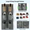DEYILIAN 2 Pack RV Shoes Storage, 12 Large Mesh Pockets