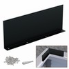 BJADE'S Gutter Valley Splash Guard,6 Pcs 10 x 4 Inch