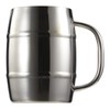 Beer Mug Double Stainless Steel Barrel Mega Jug 1.0L