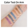Erinde Grey Glitter Eyeshadow Palette, Matte Glitter Eyeshadow Palette, Waterproof