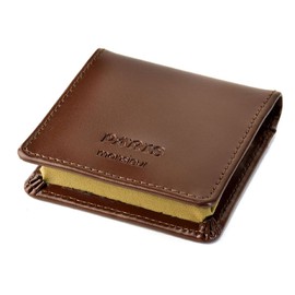 PARIS Yu Packet Shipping Coin Purse, Cowhide Leather, Genuine Leather, Box, Coin Case, Small Wallet/Z6Y, brown, brown