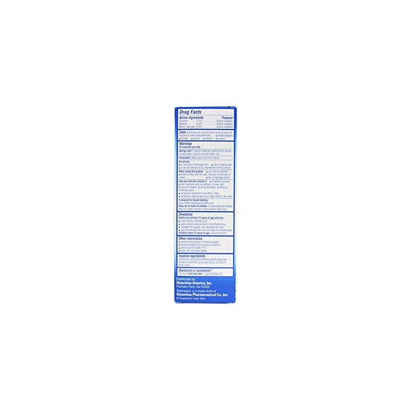 Salonpas Deep Relieving Gel - 2.75 oz, Pack of 2