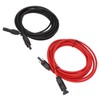 1 Pair 12AWG Solar Panel Wire with Connector Solar Adapter