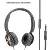 Wired Music Headset, Noise Canceling Function Wired Headphones Portable Wired