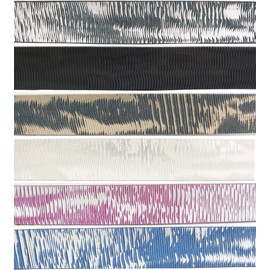 BELTINGER Interchangeable belt made of full cowhide leather, metal look without buckle, 4 cm, press stud belt, metallic look, women and men, 40 mm, Gold, metallic