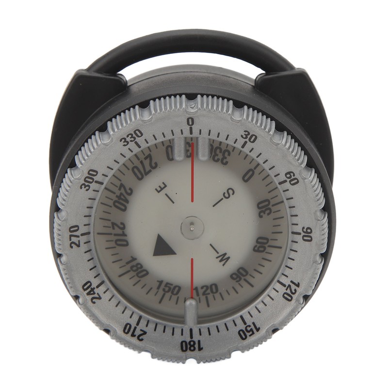 50M Underwater Diving Compass Luminous Magnetic Waterproof Pipe Clamp Diving