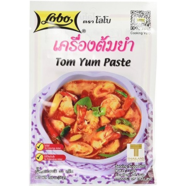 Lobo Tom Yum Soup Mix, Spicy, 30 Gram (Pack of 5)