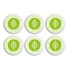 60 x 6cm Stickers - Recyclable Packaging Recycle Environmentally Friendly