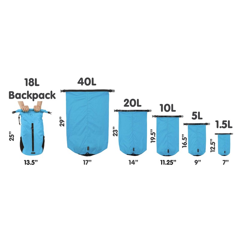 Skog A Kust Litesak V2 5L, Yellow, 1 Count 1