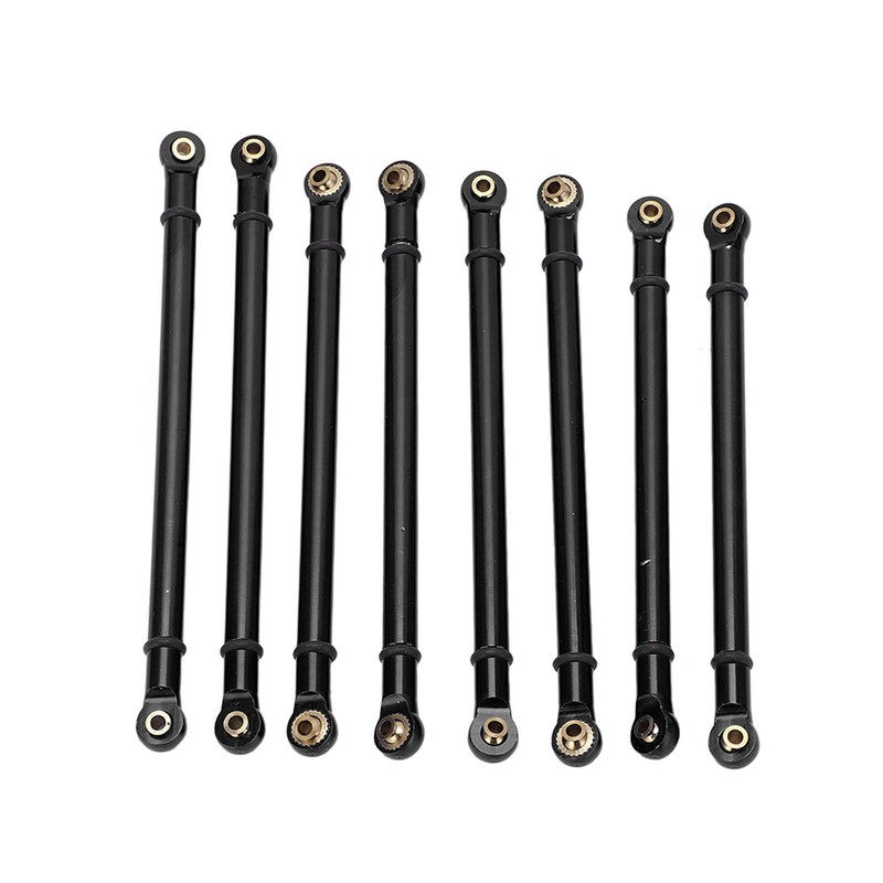 8pcs M3 Aluminum Alloy Link Rod Linkage Set for Axial