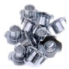 M6 (6mm x 9mm) 4-Pronged Tee Nut - Steel (Pack