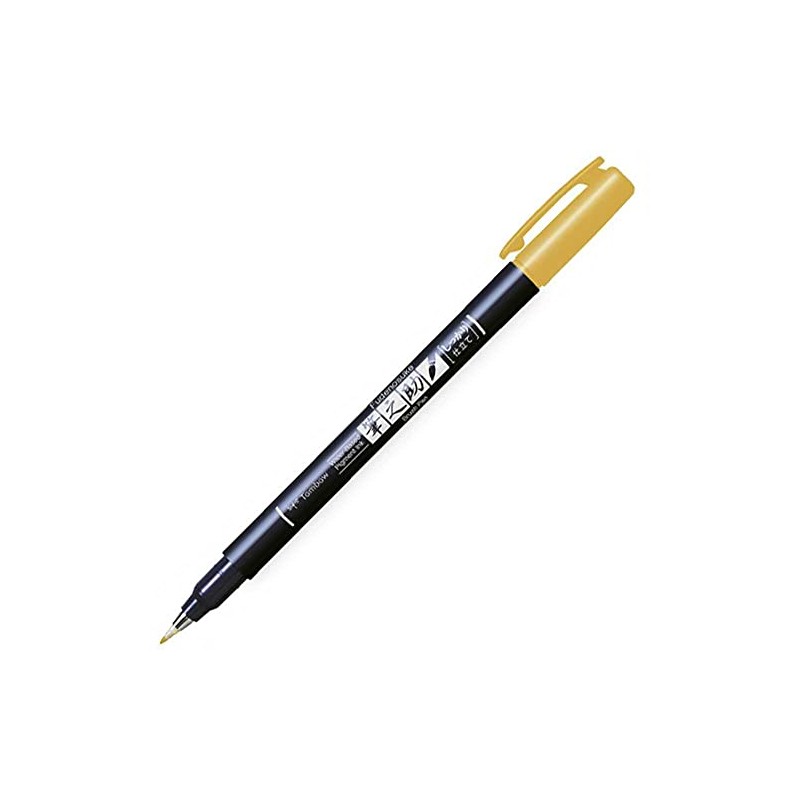 Tombow WS-BH31 Fudenosuke Brush Pen - Brown