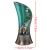 LAMDAWN Unique Cloud Stairs Ceramic Waterfall Incense Holder, Paired with