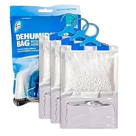 VR Angle 3 x 210gm Hanging Dehumidifier in Multiple Packs | Prevents Mould, Damp & Musty Smells | Enjoy a Clean, Comfortable & Moisture-Free Space Every Day