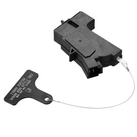 X AUTOHAUX Fuel Door Lock Actuator 81590-2T000 for Hyundai Sonata 2015-2019 for Kia Optima 2011-2020 Fuel Filler Door Opener Actuator Fuel Gas Filler Door Release Handle Opener Black