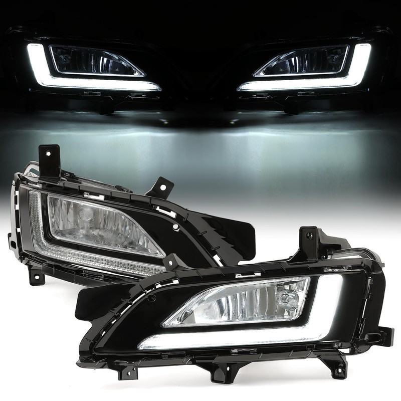 KUAFU Fog Light Compatible with 2019-2020 Hyundai Tucson LED Daytime