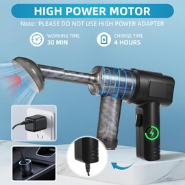 Paddsun 2025 Bug Vacuum Catcher: Handheld Car Vacuum Cordless,High Power Rechargeable Bug Sucker Portable Vacuum Cleaner for Car Home Office Garden Kitchen Pet Hair for Spider Beetle Insect