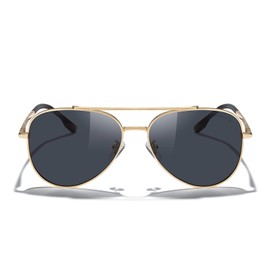 MERRY'S Classic Mirrored Aviator Sunglasses for Men Women Polarized Driving Fishing Mens Sunglasses