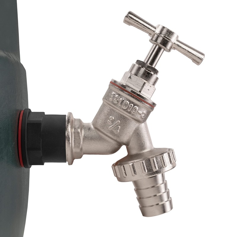 water butt/rain barrel/water storage tank 3/4" bsp adaptor+ bib tap