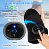 Knee Brace Massager with Heat Vibration, Massage Pain Relief for